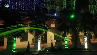 C&W Department building is beautifully illuminated with lights to celebrate Independence Day. 🇵🇰