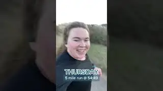 Half Marathon Training - Week 10 Recap #shorts