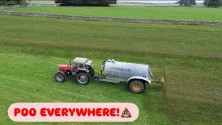 WE&rsquo;RE GIVING THE LAND WHAT IT NEEDS! TANKING SLURRY WITH MF 399 + JOSKIN