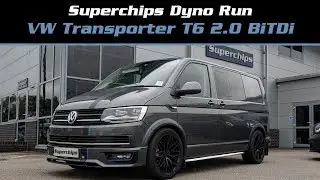Superchips Dyno Run - VW Transporter T6 2.0 TDI (204PS)