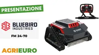 Blue Bird FM 24-70 - Robot Trinciaerba radiocomandato ibrido - Presentazione