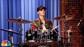 Justin Bieber on Drumikit  harv julesthewulf djtayjames stixxtaylor rorykramer&rdquo;