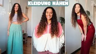 Nachhaltige Mode - 3 Basics zum Selbern&auml;hen | Slow Fashion | Teddy-Pullover, Latzhose und Stufenrock
