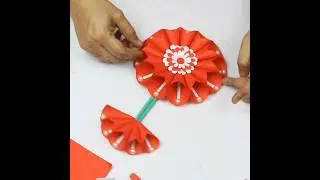 Beautiful Paper Craft Wall Decoration 🎋 #diy #papercraft #wallhanging #handmade