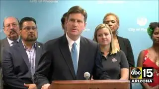 FULL: Mayor Greg Stanton reacts to Dallas officers killed & Anti-Police Brutality rally