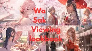 Waifus Sakura Viewing Lookbook