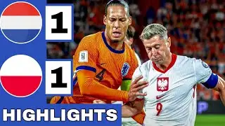 🟠Netherlands vs Poland (1-1) Extended HIGHLIGHTS | World Cup Qualifier