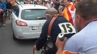 TDF13. Alpe d'Huez. Dutch people celebration