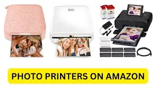Top 5 Instant Photo Printers on Amazon || Mini Wireless Photo Printer