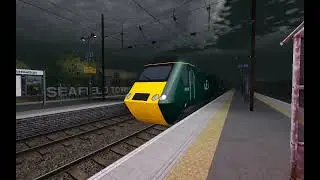GWR HST Class 43 Passing Seafield Town