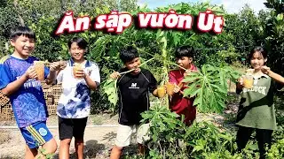 Thử Thách Người Cuối Cùng Ăn Sập Vườn Nhà Út Cùng Ly Mì -Thắng 1 Triệu | Anh Bảy Đúng TV
