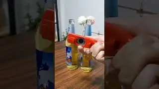 The Ultimate Party Trick: Cap Gun Beer Bottle Opener #beer #party #drink #viralshorts #fyp #shorts