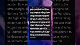 AI Auto Summarized News: Alaskan Air Plane Hijacked!