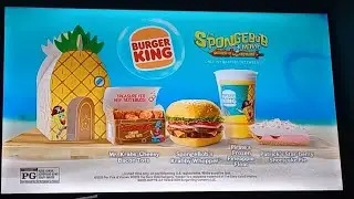 Burger King🍔 2025 Commercial 1 - The SpongeBob Meal (:15)