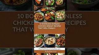 10 Chicken Dinners You&rsquo;ll Actually Crave 🤤 #EasyMeals #CookingTips #WeightLossJourney #HealthyRecipe