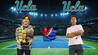 UCLA Club Player v. UCLA Club Davis Cup Champion (tiebreaks)