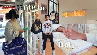 life in Italy | bts photoshoot, vinokilo, asian market, study & cook with us