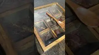 Wooden Dry Fruit Box / Spice Box / Multipurpose Organizer