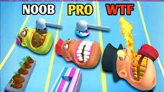 Teeth Runner Game Walkthrough All Levels