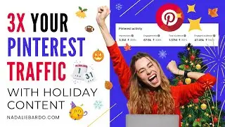 How to 3x Your Pinterest Traffic for the Holidays (+ Get More Blog Traffic)