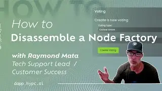 How to Disassemble a Node Factory