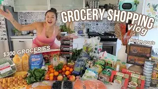 *SATISFYING* FRIDGE TOUR + GROCERY SHOP WITH ME | ORGANIZING + CLEANING | mai pham