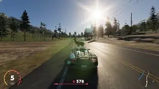 The Crew 2 - 1000hp Porsche 918 Spyder chasing a Mclaren P1 at Yellowstone Park