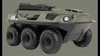 Смотрим вместе вездеход-амфибию ARGO 6X6 FRONTIER обзор в Украине
