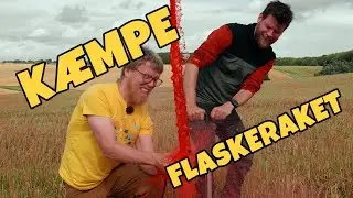 Vi bygger en KÆMPE flaskeraket #bottlerocket
