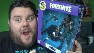 Fortnite DIRE McFarlane Toys Epic Games Action Figure Unboxing Review