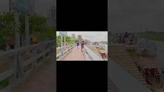 Dhaka Mohammad pur Nice weather 🤍 #blogger #river #shorts