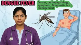 Dengue fever disease in odia||causes||pathophysiology||Symptoms||test||management||In one shot||