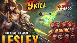 Lesley OG Game play . Mlbb Game Play? Global Bulild Top 1 . Lesley Top Bulid.