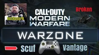 Playing Call of Duty WarZone with the Scuf Vantage controller