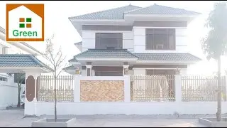 Nhà Đẹp | Mẫu Biệt Thự Vườn 2 Tầng Đẹp 10 m x 12 m Có 4 Phòng Ngủ Đủ Công Năng