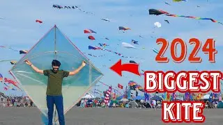 2024 biggest kite  || सबसे बड़ी पतंग || best experiment biggest Patang // उत्तरायण की बड़ी पतंग 🪁🪁🪁🪁