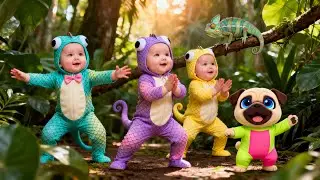 Dudi Dudi Dam Dam Dance | Simple Dance Music for Babies | Kids Nursery Rhymes