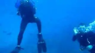 strange underwater dancing isreali