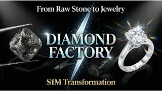 Inside the Diamond Factory &ndash; From Raw Stone to Million Dollar Jewelry Complete Process