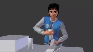 vendor Animation pass 01 Work In Progess