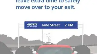 Change Lanes Safely | 407 ETR