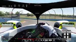 Formula e crash - Sim racing