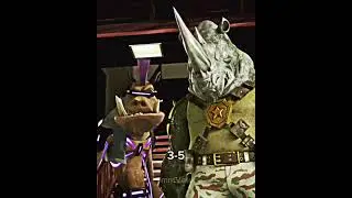 Rahzar And Fishface Vs Rocksteady And Bebop