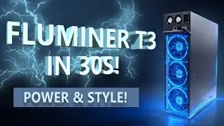 FLUMINER T3: Sleek Design & Powerful Hashrate in 30 Seconds!