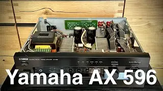 Yamaha AX 596 Natural Sound Stereo Amplifier Demo