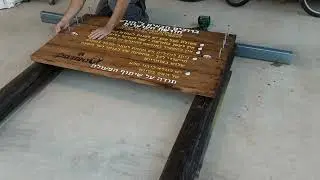 The Moment Everything Comes Together &ndash; CNC Wood Sign Reveal! 🔥