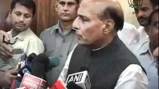 BJP Byte on Petrol Price Hike & Sh. Narender Modi's Fast: Sh. Rajnath Singh: 16.09.2011