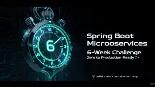 6-Week Spring Boot Microservices Challenge &ndash; From Zero to Production-Ready