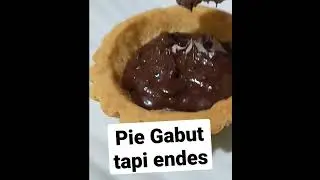 Pie choco crunchy creamy fruit || Simple bikin nagih