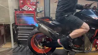 2022 KTM 890 Duke R DYNO Tuning